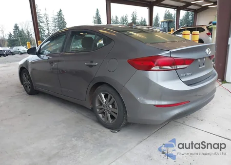 2018 Hyundai Elantra Sel z USA, uszkodzony, nr VIN 5NPD84LF4JH282973